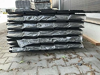 Zweeds rabat zwart gecoat 4000x190x21mm (111x) - afbeelding 2 van  2