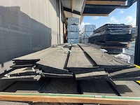 Zweeds rabat zwart gecoat 4000x190x21mm (17x) - afbeelding 3 van  3