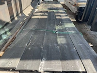 Zweeds rabat zwart gecoat 4000x195x16mm (35x) - afbeelding 1 van  3