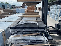 Zweeds rabat zwart gecoat 4000x195x18mm (40x) - afbeelding 1 van  3