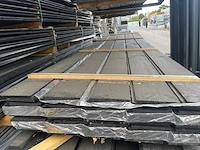 Zweeds rabat zwart gecoat 4000x195x18mm (50x) - afbeelding 1 van  2