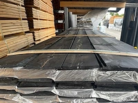 Zweeds rabat zwart gecoat 4000x195x18mm (50x) - afbeelding 1 van  3