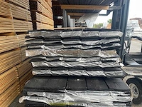 Zweeds rabat zwart gecoat 4000x195x18mm (50x) - afbeelding 3 van  3