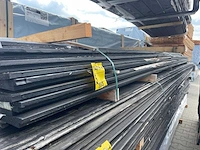 Zweeds rabat zwart gecoat 4000x195x18mm (50x) - afbeelding 2 van  3