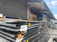 Zweeds rabat zwart gecoat 4000x195x18mm (50x) - afbeelding 2 van  3