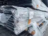 Zweeds rabat zwart gecoat 4200x195x16mm (100x) - afbeelding 2 van  3