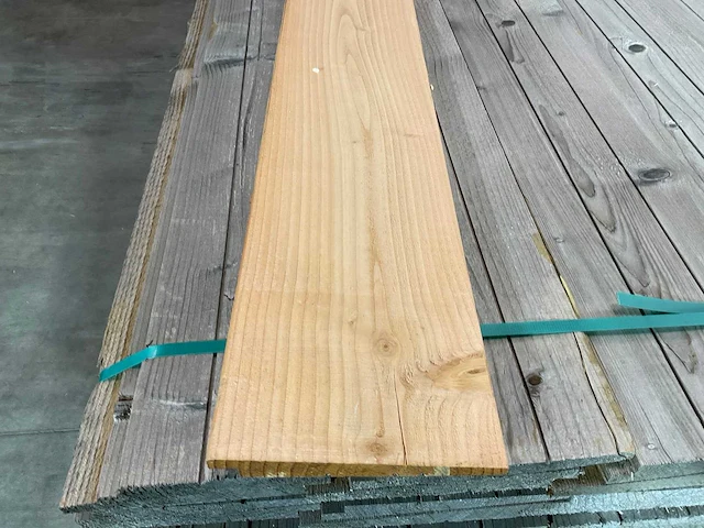 Zweeds rabatdeel 500x19,5x1,1/2,7 cm (70x) - afbeelding 3 van  6