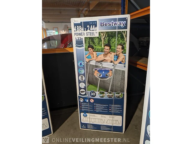 Zwembad bestway, power steel pro max set 56996 - afbeelding 9 van  9