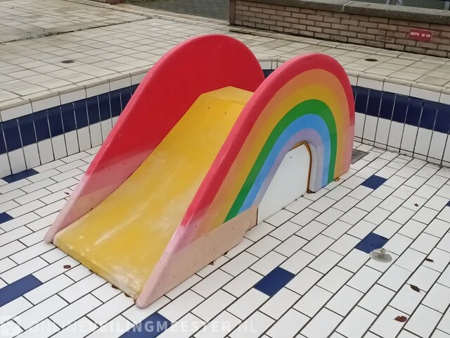Zwembad peuter glijbaan, rainbow - afbeelding 1 van  5