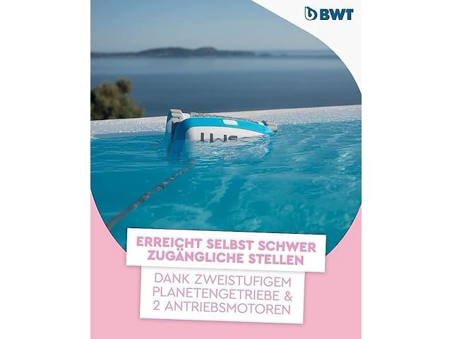 Zwembadrobot bwt cosmy 150 - afbeelding 2 van  5