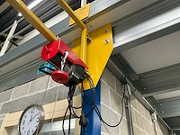 Zwenkarmkraan met staaldraadtakel - afbeelding 3 van  7