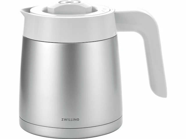 Zwilling enfinigy filterkoffiezetapparaat roestvrij staal zilver-wit - afbeelding 2 van  6