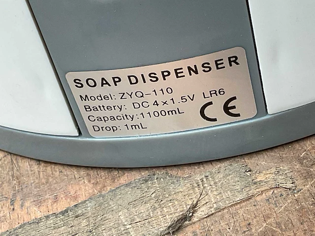 Zyq-110 zeepdispenser (10x) - afbeelding 4 van  4