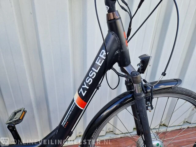Zyssler, electric energy e-bike/ elektrische fiets zyssler, zwart - afbeelding 3 van  9