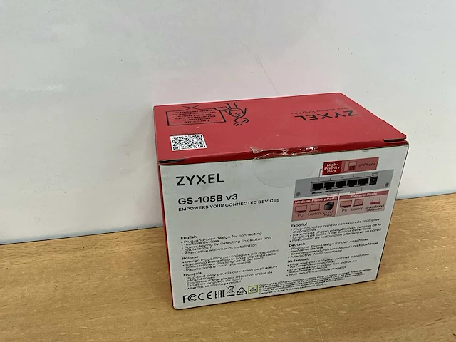 Zyxel gs-105b v3 switch - afbeelding 4 van  5