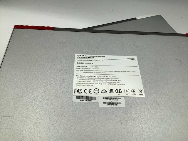 Zyxel zywall 110 en nsg200 firewall (2x) - afbeelding 5 van  6