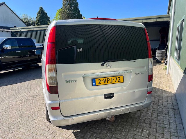 - - mercedes vito 110cdi 320lang dc luxe dubbel cabine 6 persoons - afbeelding 2 van  21