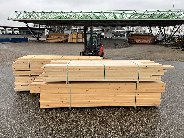 +/- 3m3 geschaafde planken 36mm dik - afbeelding 7 van  10