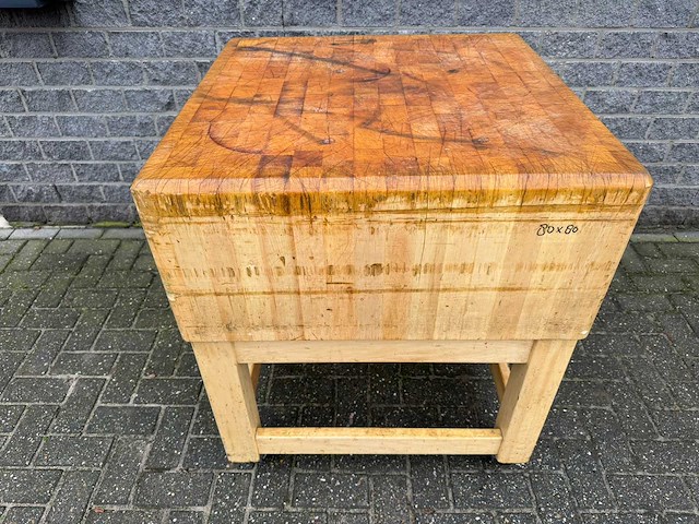 - 80x80 - hakblok - afbeelding 1 van  1