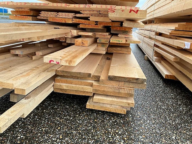 +/- 8m3 diverse bouwhout - afbeelding 4 van  8