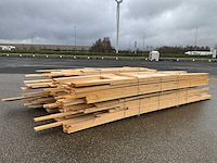 +/- 8m3 diverse bouwhout - afbeelding 1 van  8
