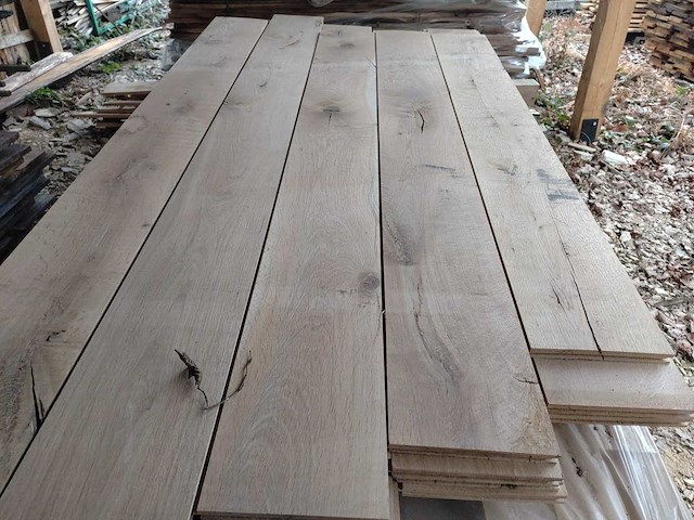 - eikenhout - massief parket 20 mm - afbeelding 3 van  6