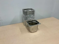 - gastronormbakken (10x)