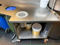 - mobiele rvs debrasseertafel - afbeelding 4 van  8