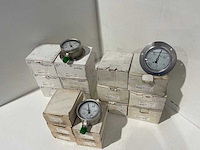 - partij hydraulische drukmeters - afbeelding 2 van  5