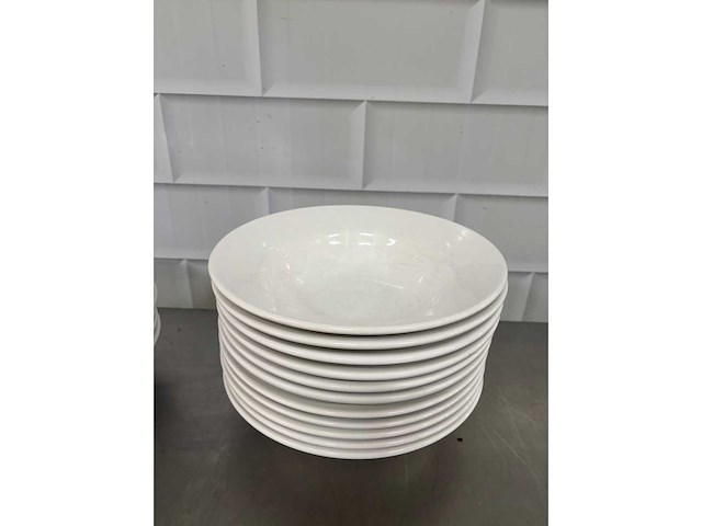 - porselein diep bord (22x) - afbeelding 3 van  4