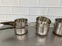 - rvs steelpan (8x) - afbeelding 2 van  4