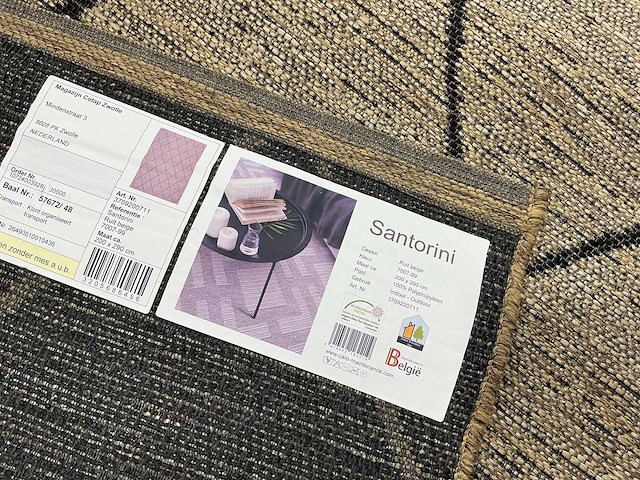 - vloerkleed santorini - afbeelding 2 van  2