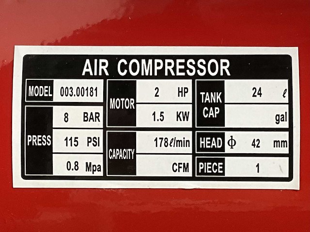 003.00181 luchtcompressor - afbeelding 5 van  13