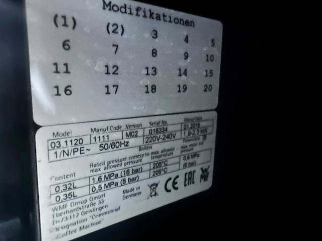 03.1120 - koffiemachine - afbeelding 6 van  9