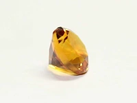 0,64ct. ronde goudkleurige citrien-edelsteen - afbeelding 2 van  7