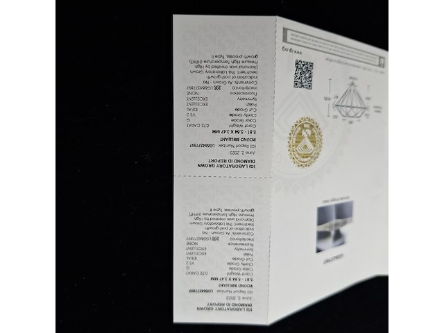 0.72 karaat diamant (gecertificeerd) igi (lg584377897) - afbeelding 7 van  7