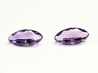 0,96 ct. marquise-vorm violette kleur amethist-edelsteen