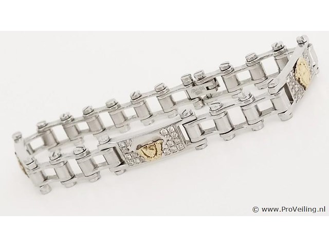 0.98ct men's bracelet - afbeelding 2 van  6