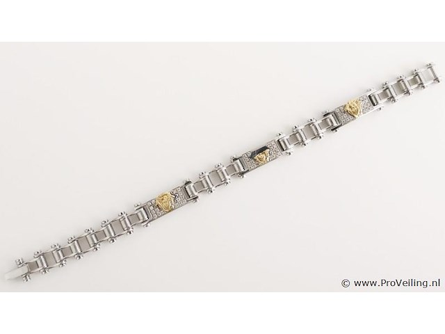 0.98ct men's bracelet - afbeelding 4 van  6
