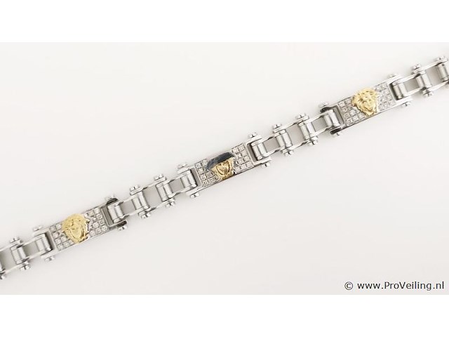 0.98ct men's bracelet - afbeelding 5 van  6