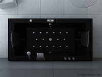 1 à 2 persoons whirlpool massagebad - half vrijstaand 183x90cm - afbeelding 8 van  16