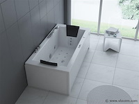 1 à 2 persoons whirlpool massagebad - half vrijstaand 183x90cm - afbeelding 1 van  16