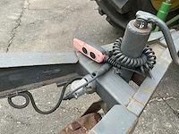 1-assige converter dolly met hydraulisch hefbare koppelschotel en dubbellucht - afbeelding 8 van  9