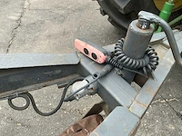 1-assige converter dolly met hydraulisch hefbare koppelschotel en dubbellucht - afbeelding 10 van  11