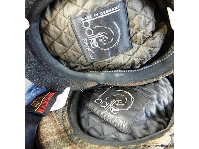 1 baret en 2 tweed/wollen balke petten - afbeelding 4 van  4