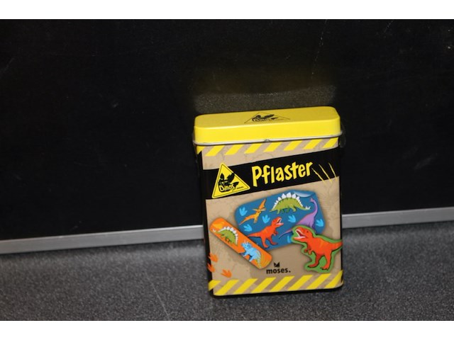 1 blkje met dino pleisters ina8 - afbeelding 1 van  3