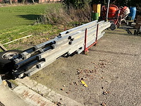 1 bok met ca. 60 aluminium metselprofielen - afbeelding 1 van  1