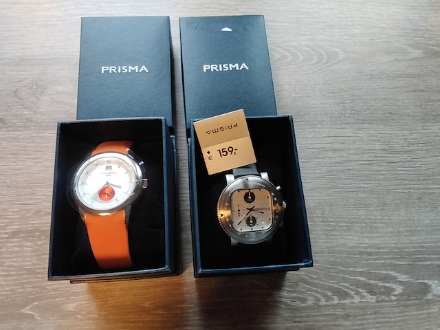 1 dames en 1 heren horloge prisma - afbeelding 1 van  6