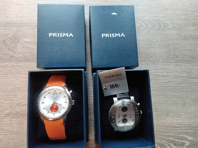 1 dames en 1 heren horloge prisma - afbeelding 4 van  6