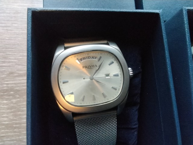 1 dames en 1 heren horloge prisma - afbeelding 3 van  4